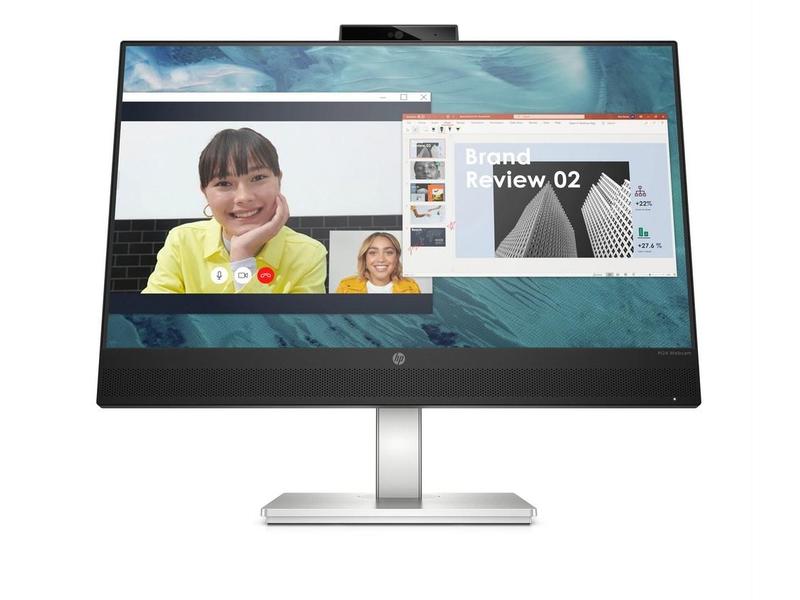 24" LED monitor HP M24 FHD, stříbrný (silver)