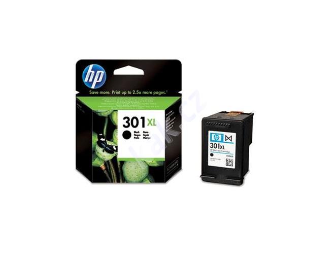 Inkoustová náplň HP CH563EE (č.301XL), černá (black), 480 stran