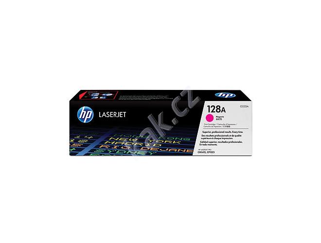 Toner HP  CE323A (č.128A), purpurový (magenta), 1.300 stran