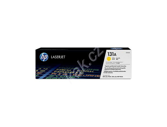 Toner HP  CF212A (č.131A), žlutá (yellow), 1.800 stran