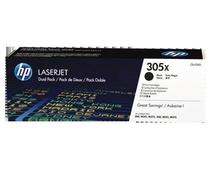 Obrázek k produktu: HP CE410XD (č. 305X) 2-pack, černá (black), 2x 4.000 stran