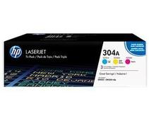 Obrázek k produktu: HP  CF372AM (č.304A) trojbalení, CMY, 3 x 2.800 stran