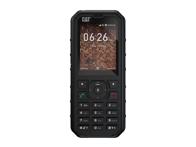 Odolný mobilní telefon Caterpillar B35 DualSIM, černý (black)