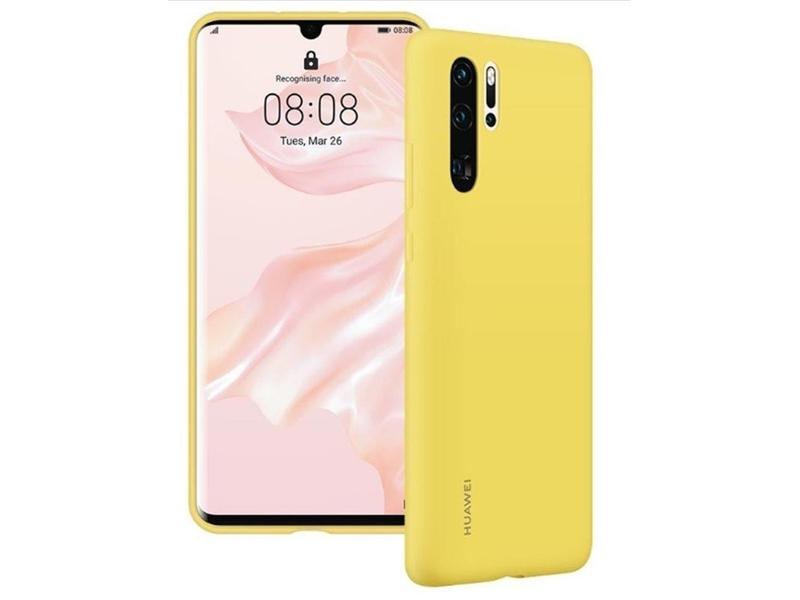 Pouzdro pro Huawei HUAWEI Silikonový kryt pro P30 Pro Yellow, žlutý (yellow)