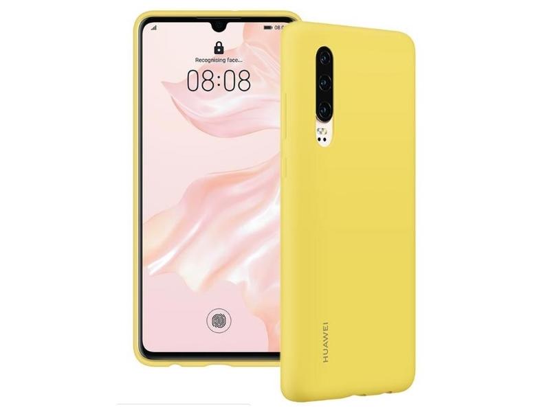Pouzdro pro Huawei HUAWEI Silikonový kryt pro P30 Yellow, žlutý (yellow)