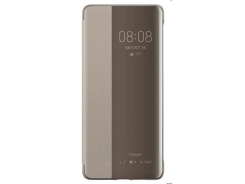 Pouzdro pro Huawei HUAWEI Smart View Flipové pouzdro P30 Pro Khaki, hnědý (brown)