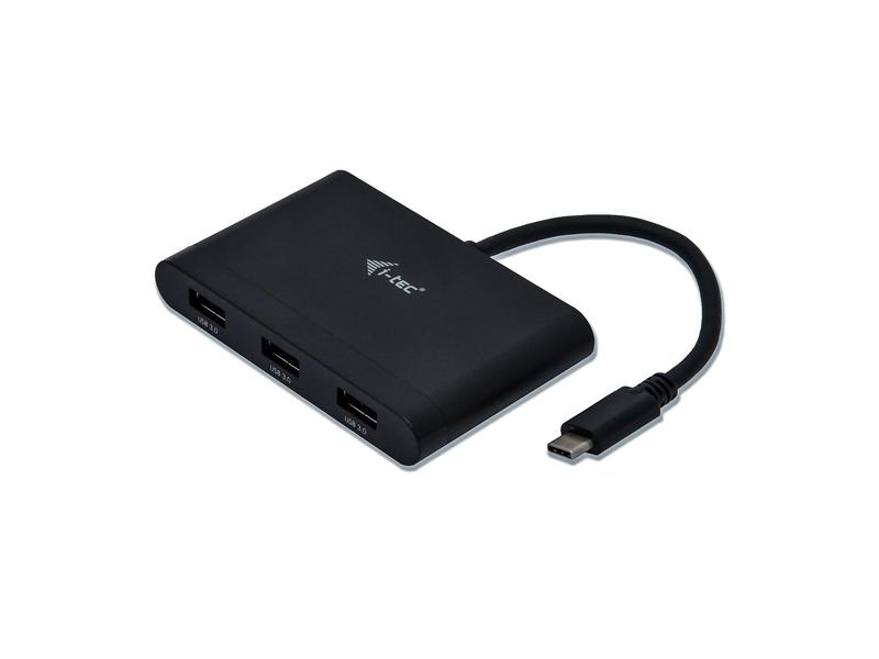 Adaptér I-TEC USB-C Travel Adapter, černá (black)