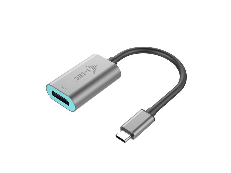 Redukce I-TEC USB-C Metal Display Port Adapter 60Hz, stříbrná (silver)