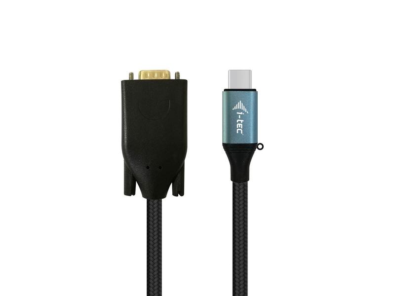 Redukce I-TEC USB-C VGA Cable Adapter 1080p / 60 Hz 150cm, černá (black)