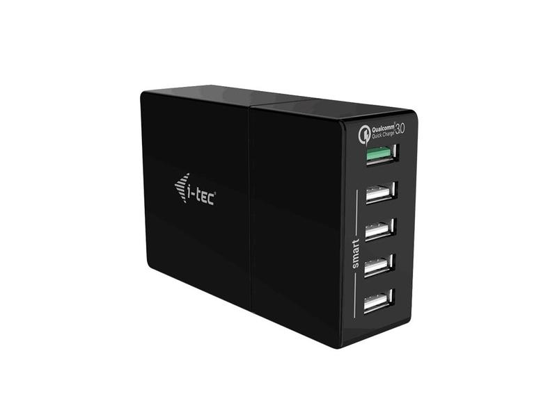  I-TEC USB Quick Charge Smart Charger 5 Port 52W
