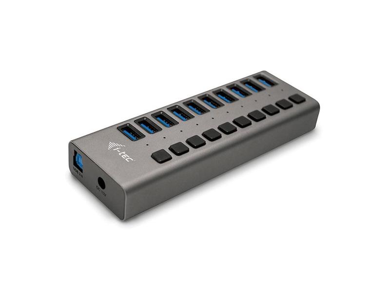 USB HUB I-TEC USB 3.0 Charging HUB 10 port + Power Adapter 48W