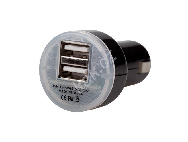 USB adaptér do autozapalovače I-TEC USB High Power Car Charger 2,1A (iPAD ready)