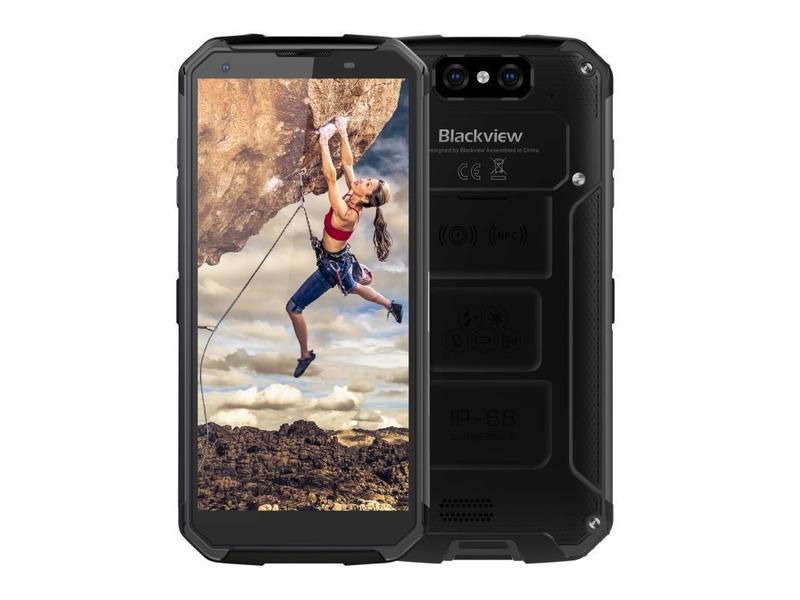 Mobilní telefon iGET Blackview GBV9500, černý (black)