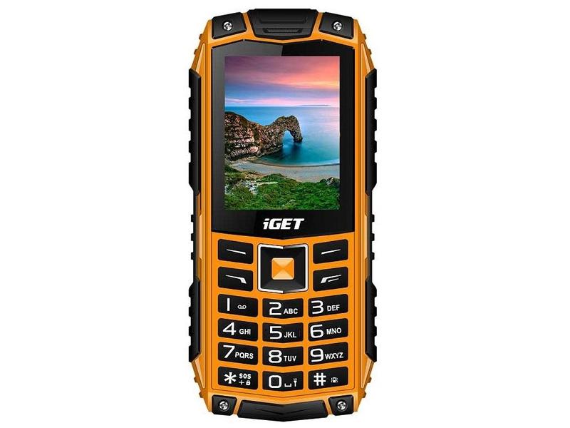 Odolný mobilní telefon iGET Defender D10 Orange
