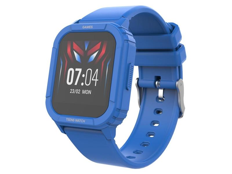 Chytré dětské hodinky iGET KID F10, modré (blue)