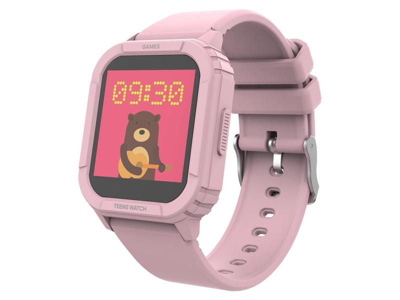 Chytré dětské hodinky iGET KID F10, růžové (pink)