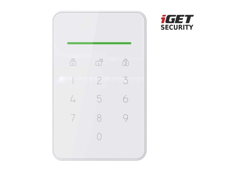 Příslušenství iGET SECURITY EP13 - bezdrátová klávesnice s RFID čtečkou