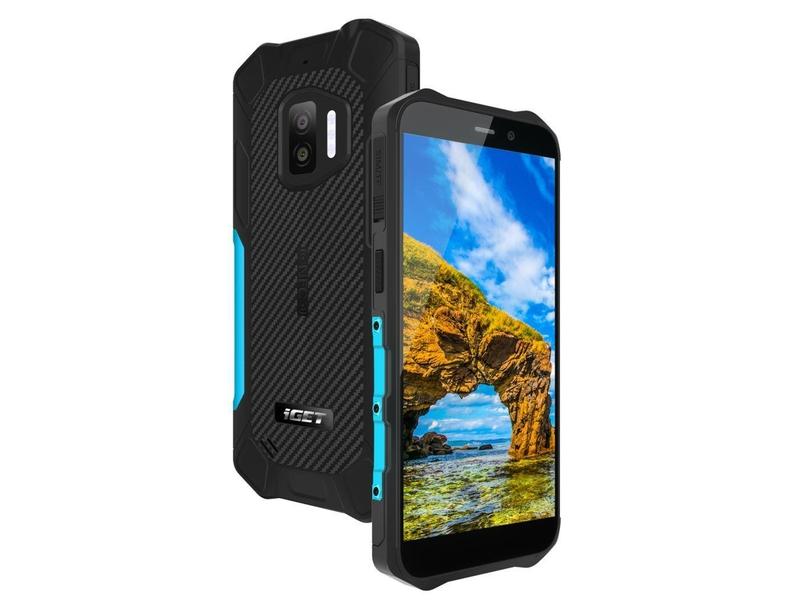 Odolný mobilní telefon iGET WP12 Pro, modrý (blue)