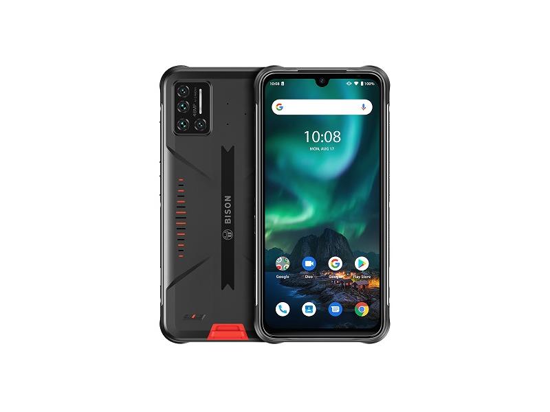 Odolný mobilní telefon iGET Umidigi Bison, oranžový