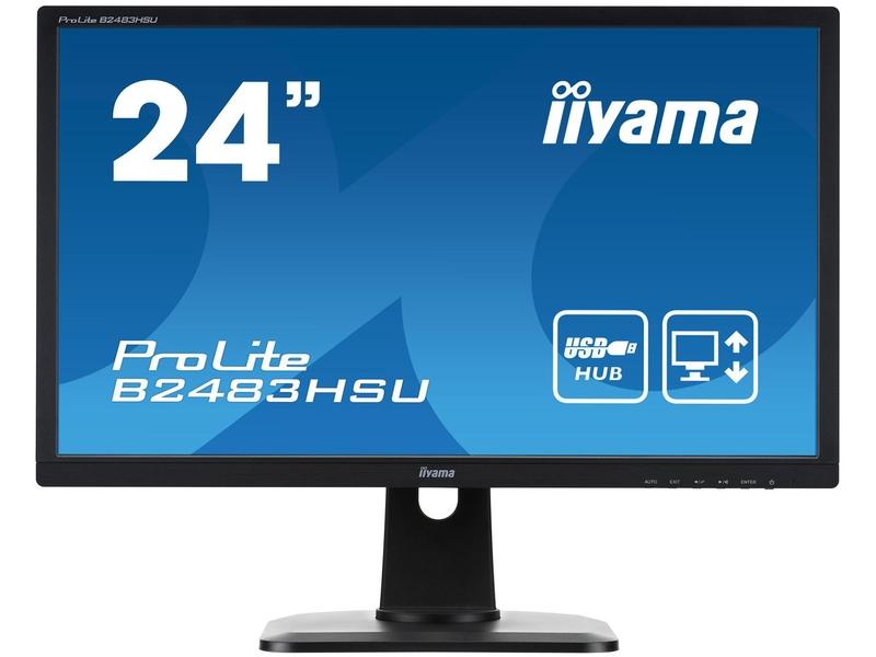 24" LED monitor iiYAMA B2483HSU-B1DP