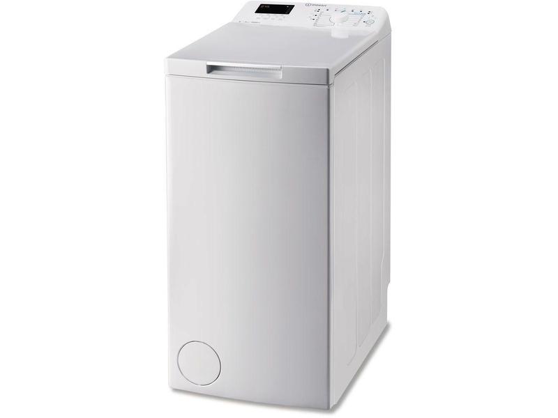 Pračka s vrchním plněním INDESIT BTW D61053 (EU), bílá (white)