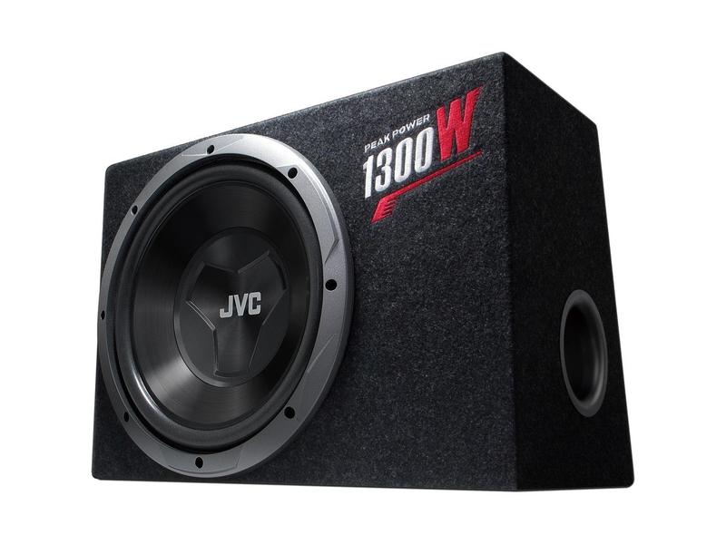 SUBWOOFER DO AUTA JVC CS BW120, černý (black)