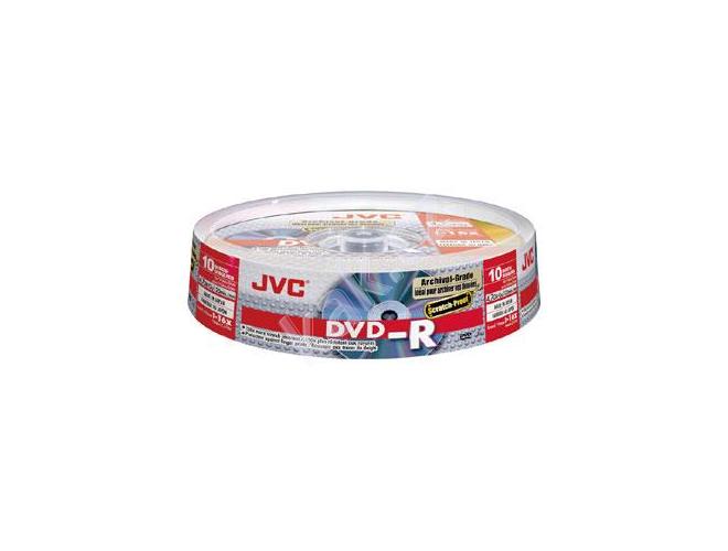 DVD-R médium JVC  Archival Scratch-Proof VD-R47HMS10 DVD-R 16x