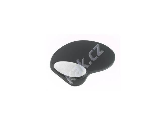 Podložka pod myš KENSINGTON  gelová opěrka zápěstí, černo-šedá (black-gray)