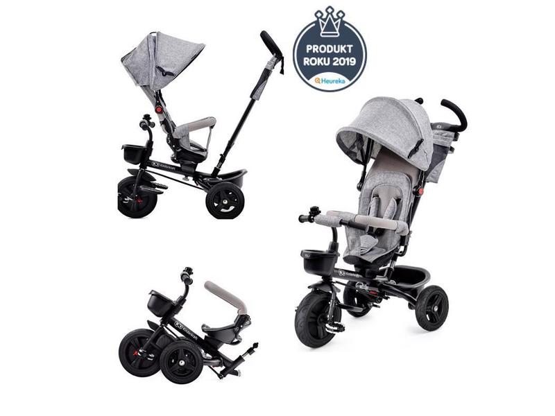 Tříkolka KINDERKRAFT Aveo grey