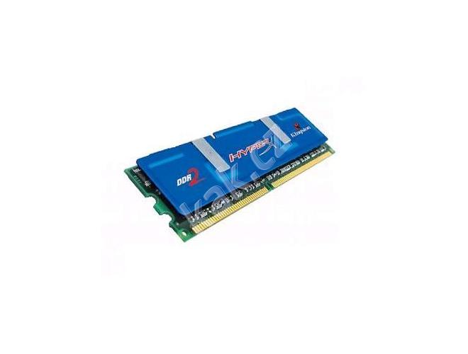 Paměťový modul KINGSTON  1GB 800MHz DDR2 PC6400 CL4 HyperX Low-Latency, BOX