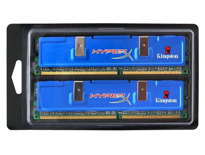 2 paměťové moduly KINGSTON  DIMM 4GB (2x2GB KIT) 800MHz DDR2 PC6400 CL4, BOX