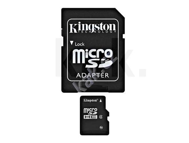 Paměťová karta KINGSTON microSDHC 8GB