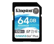 Obrázek k produktu: KINGSTON SDXC Class 10 64GB SDG3/64GB