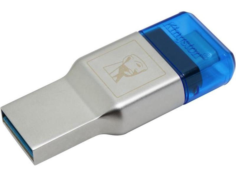 Čtečka paměťových karet KINGSTON MobileLite DUO 3C USB3.1+Typ C microSDHC/SDXC