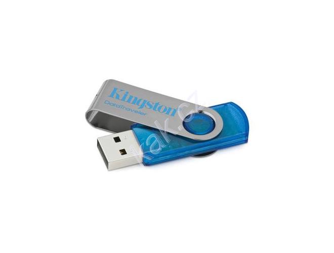 Přenosný flash disk KINGSTON  DataTraveler 101 16GB, modrý (blue)