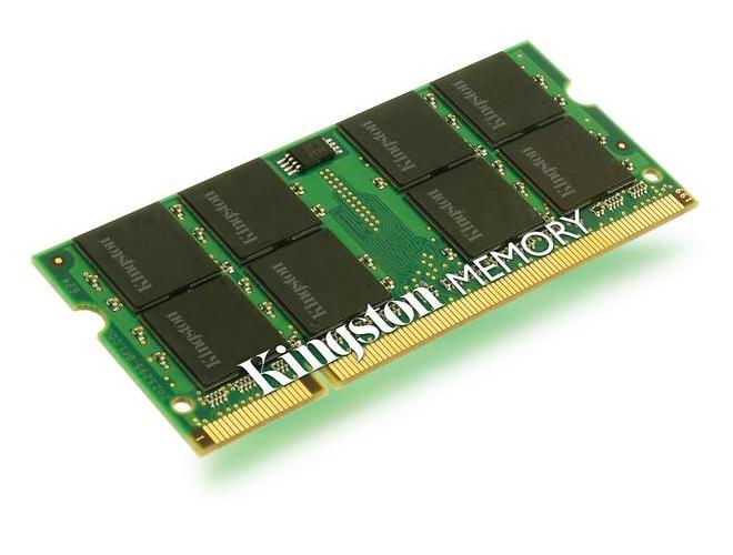 Paměť do notebooku KINGSTON  SODIMM 1GB 667MHz DDR2 PC5300 CL5, BOX