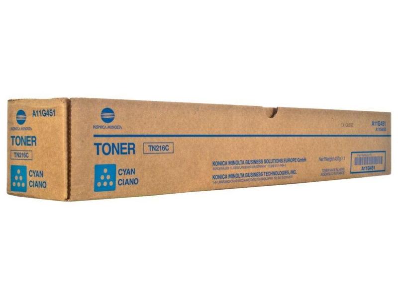 Toner KONICA MINOLTA  TN-216C, azurový (cyan), 26.000 stran