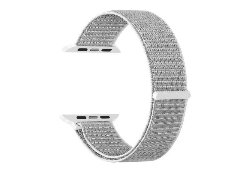  KSIX Milánský řemínek, textilní pro 42/44/45mm, šedá