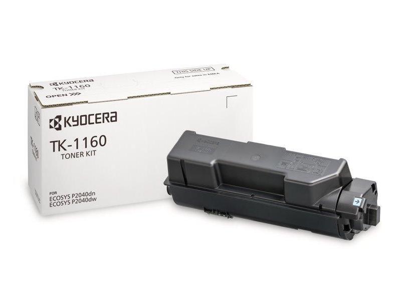 Toner KYOCERA TK-1160, černý (black), 7.200 stran