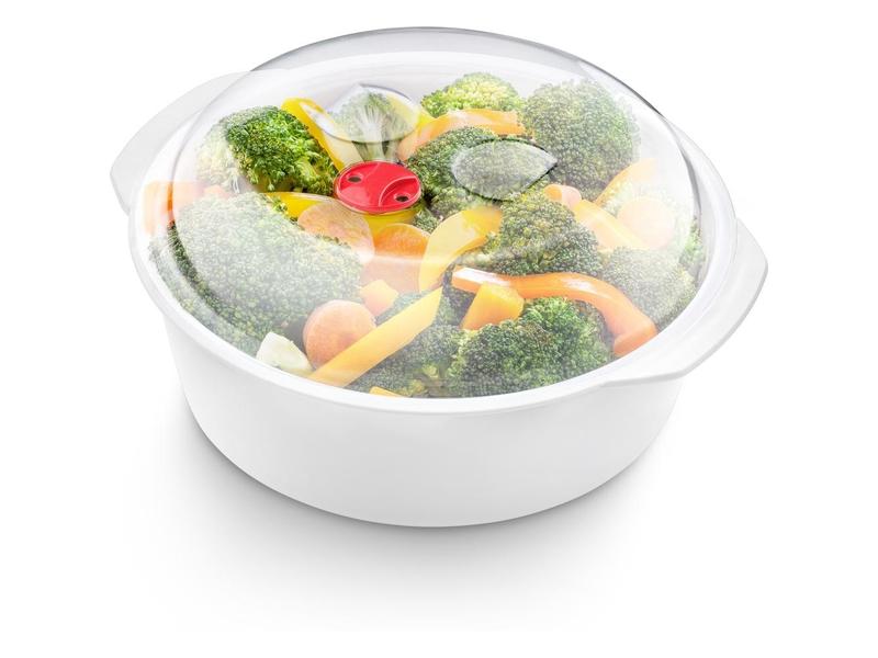 Pařák do mikrovlnné trouby LAMART LT7015, bílá (white)