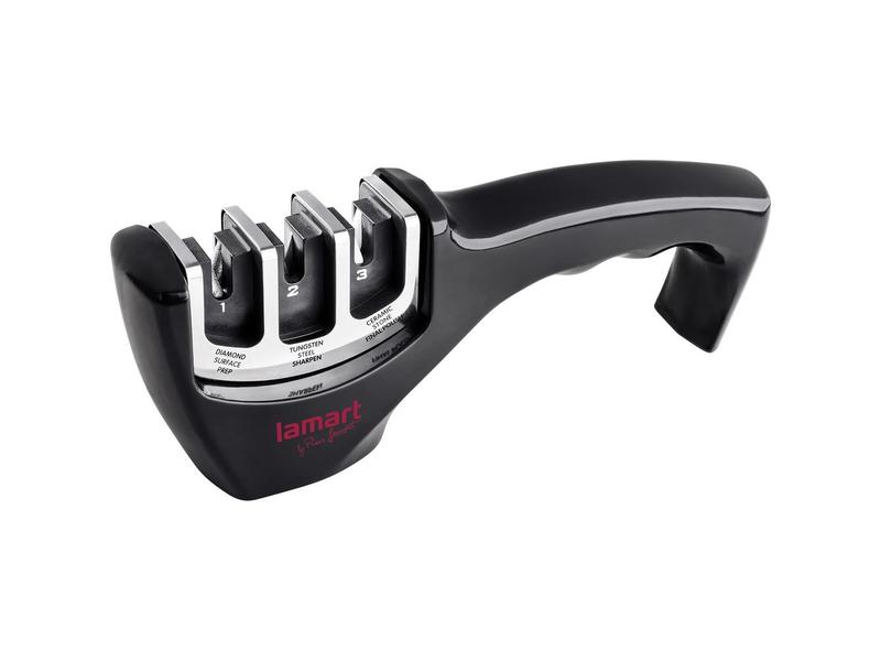 Brousek na nože LAMART LT2058 3V1 EDGE, černý (black)