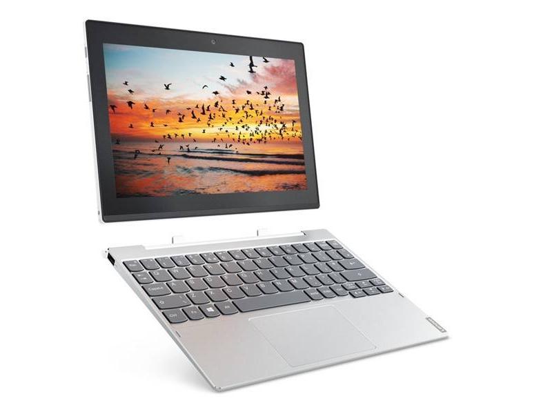 Tablet/notebook LENOVO Miix 320-10ICR Platinum 128GB + dock s klávesnicí