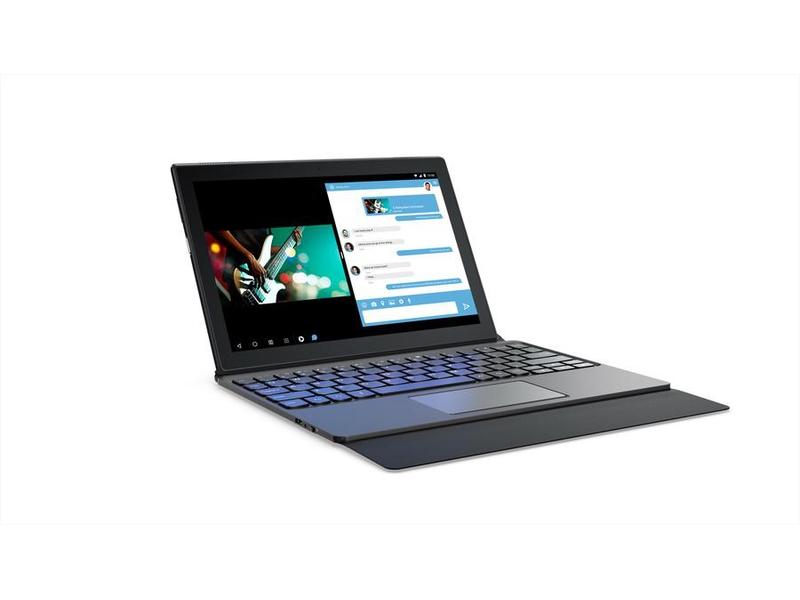 Pouzdro na tablet + klávesnice LENOVO TAB4 10/ TAB4 10 PLus/ M10/ P10 Bluetooth Klávesnice (CZ), černá (black)