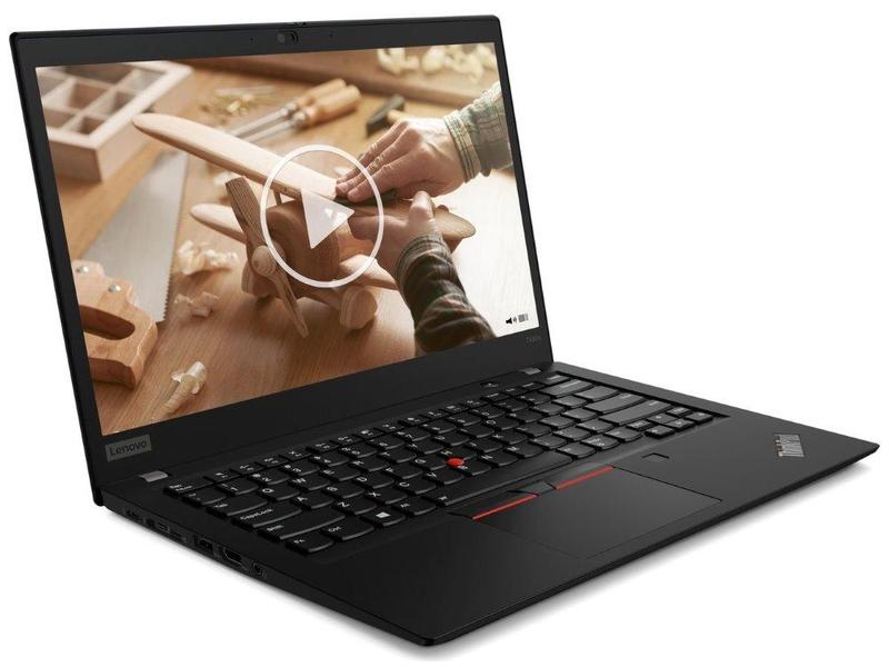 Notebook LENOVO ThinkPad T490s, černý (black)