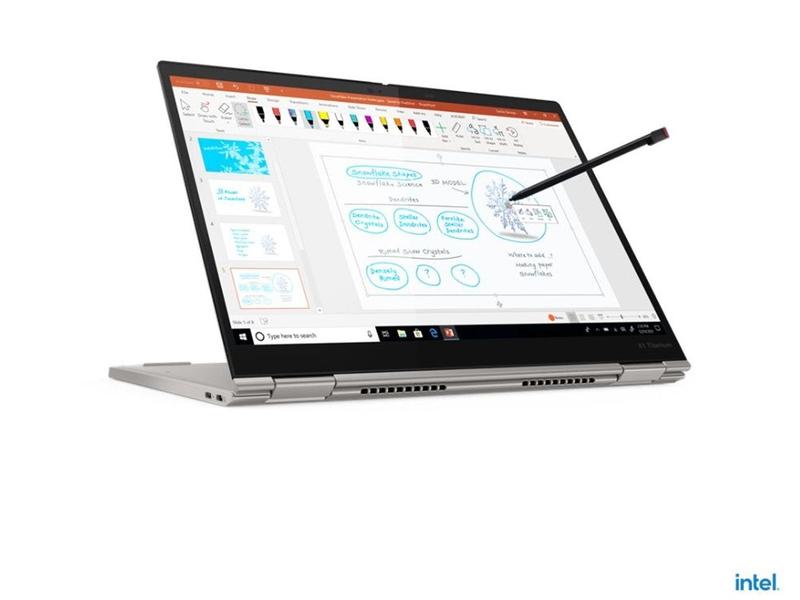 Notebook LENOVO ThinkPad X1 Titanium Yoga Gen 1, stříbrný (silver)