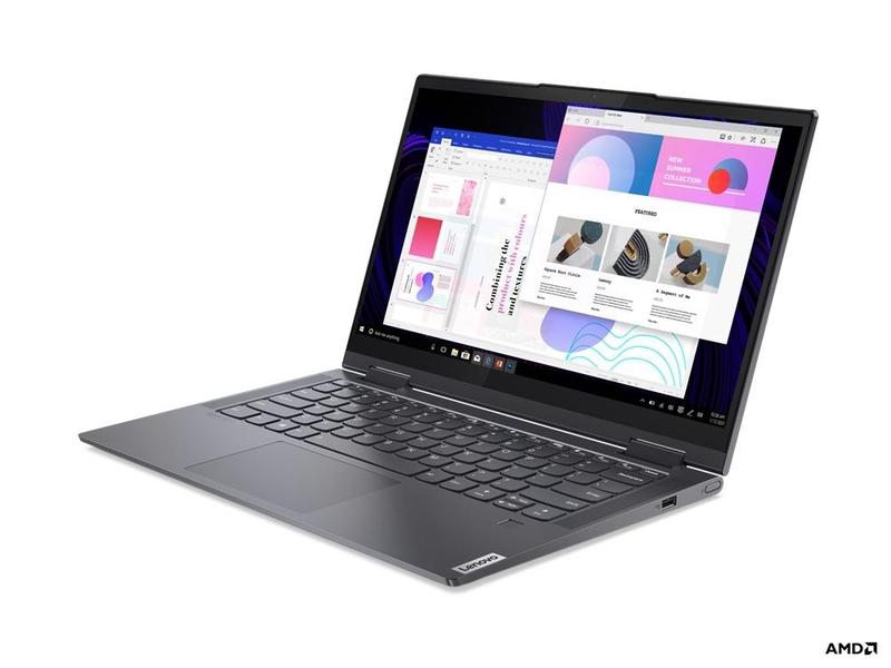 Notebook LENOVO Yoga 7 14ACN6, šedý (gray)