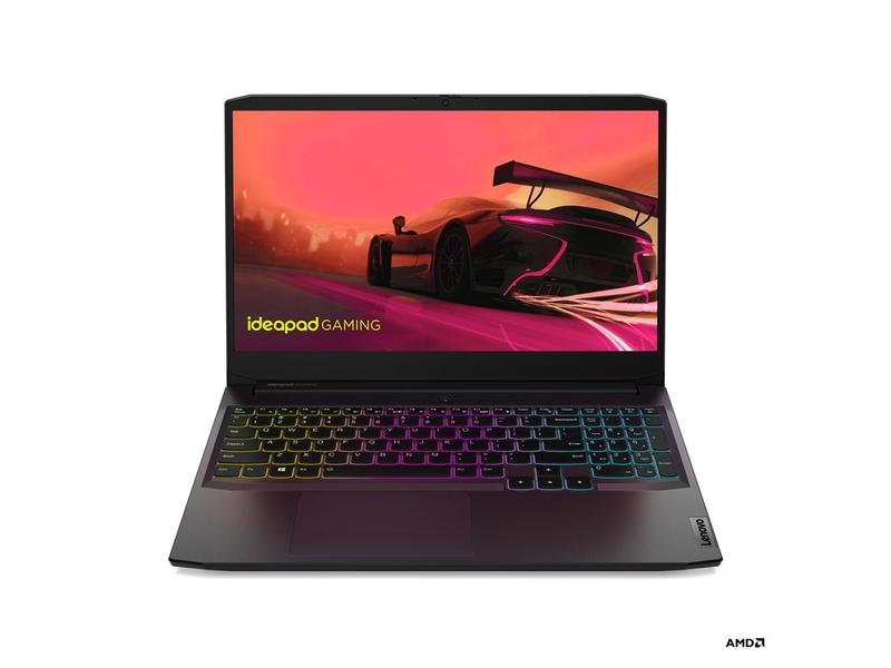 Notebook LENOVO IdeaPad Gaming 3 15ACH6, černý (black)