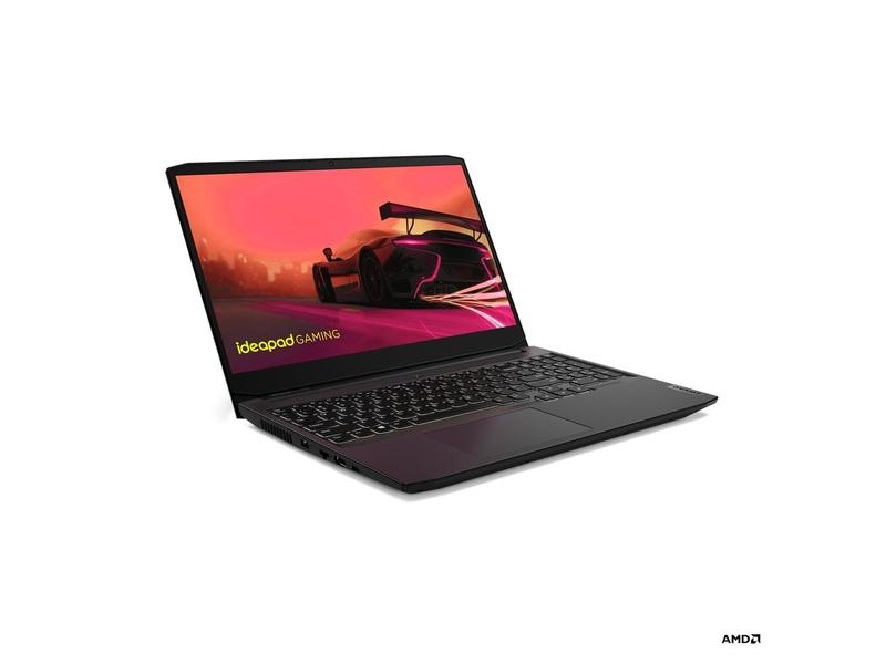 Notebook LENOVO IdeaPad Gaming 3 15ACH6, černý (black)
