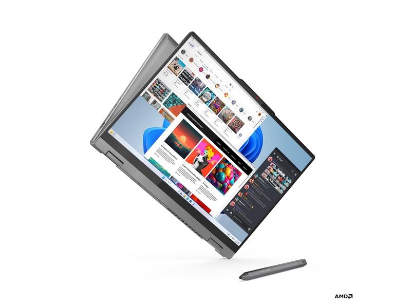 Notebook LENOVO IdeaPad 5 2-in-1 (16AHP9/R5-8645HS), šedý (gray)