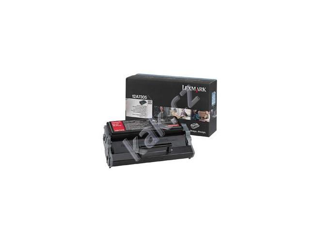 Toner LEXMARK  12A7305, černý (black), 6000 stran